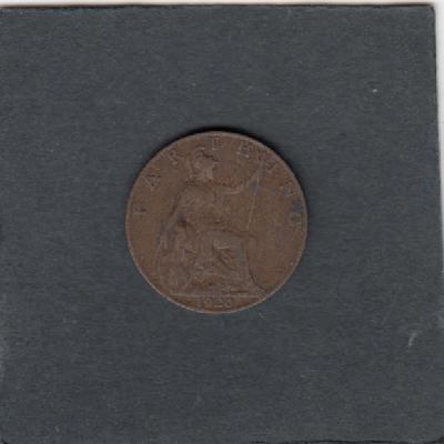 Beschrijving: 1 Farthing  GEORGIUS V 